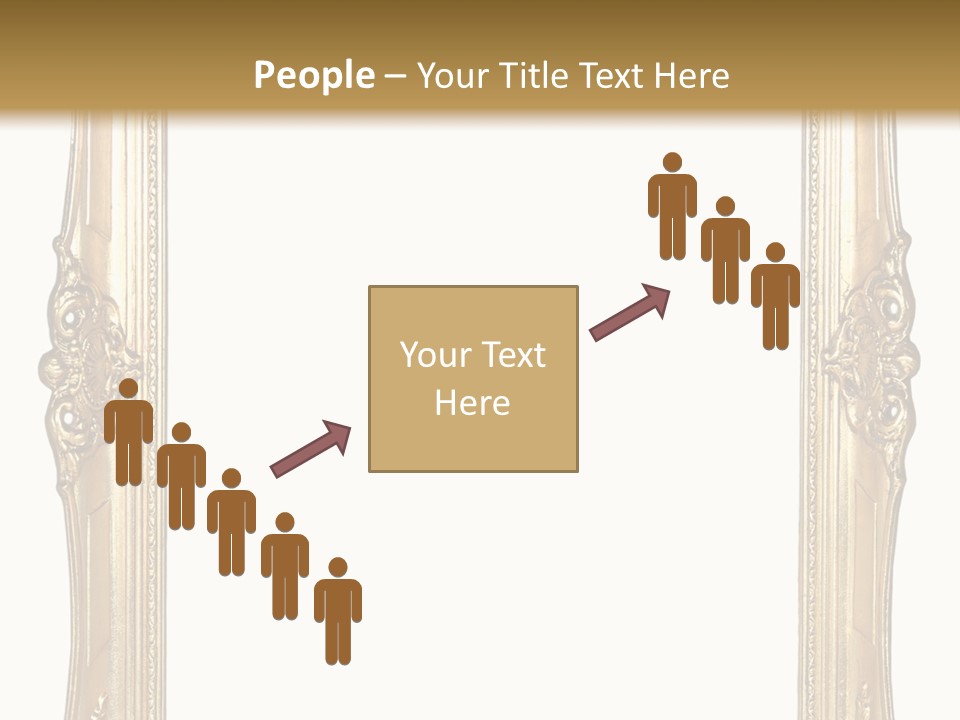 Background Vertical Art PowerPoint Template