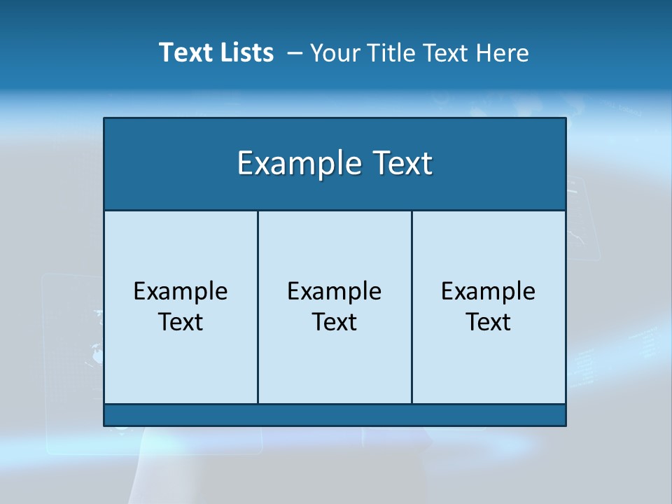 Isolated Caucasian Finance PowerPoint Template