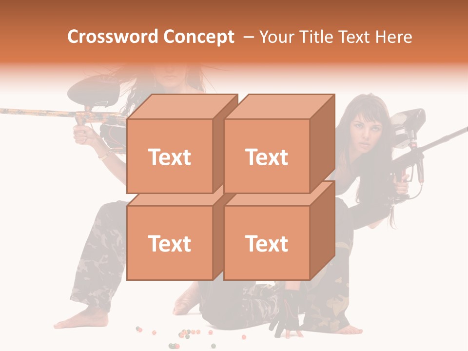 Special White War PowerPoint Template