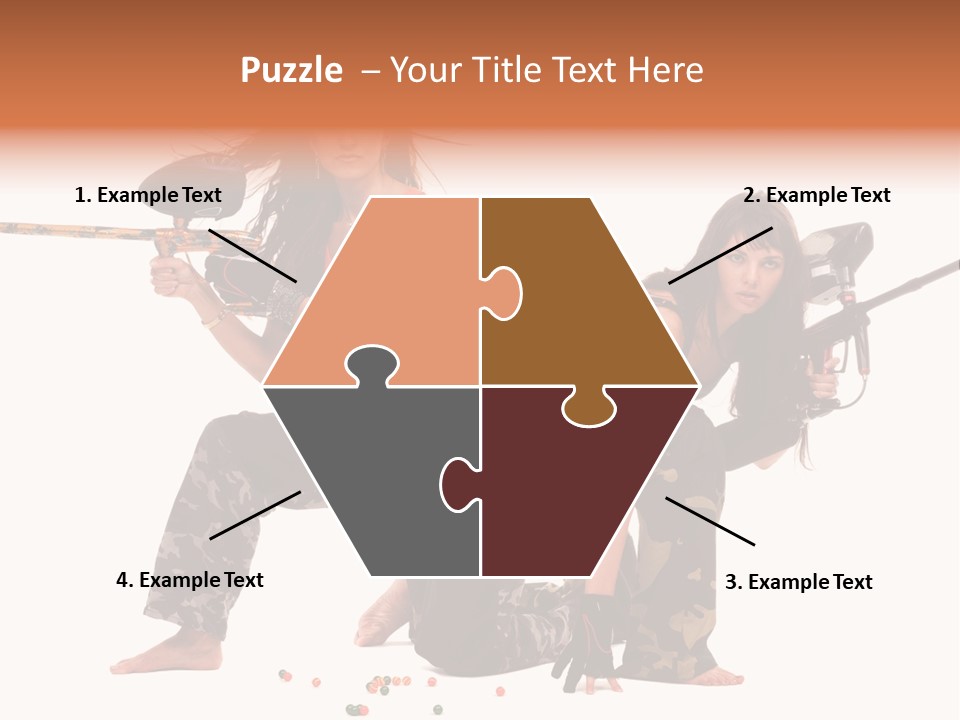 Special White War PowerPoint Template