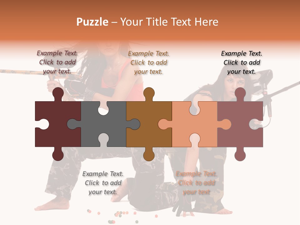 Special White War PowerPoint Template