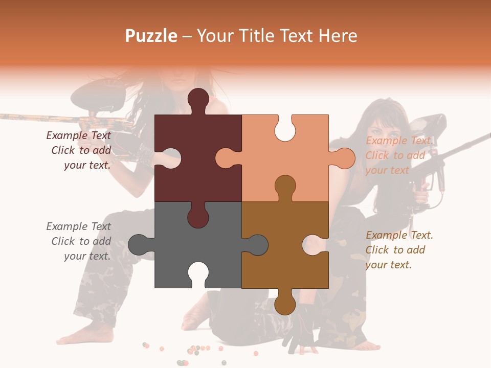 Special White War PowerPoint Template