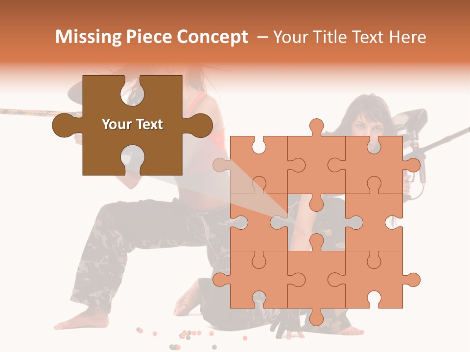 Special White War PowerPoint Template