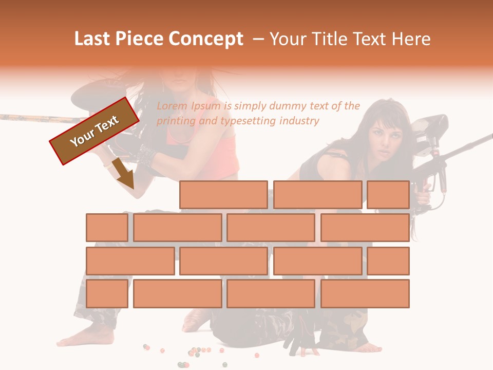 Special White War PowerPoint Template