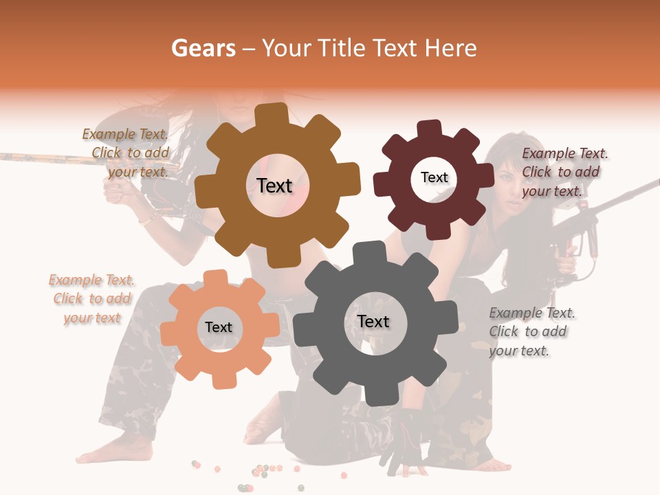 Special White War PowerPoint Template