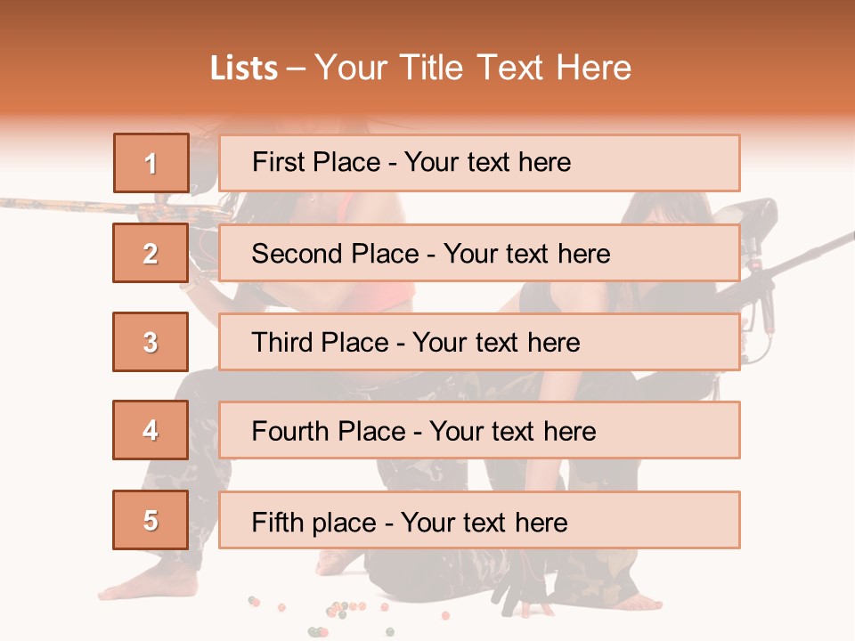 Special White War PowerPoint Template