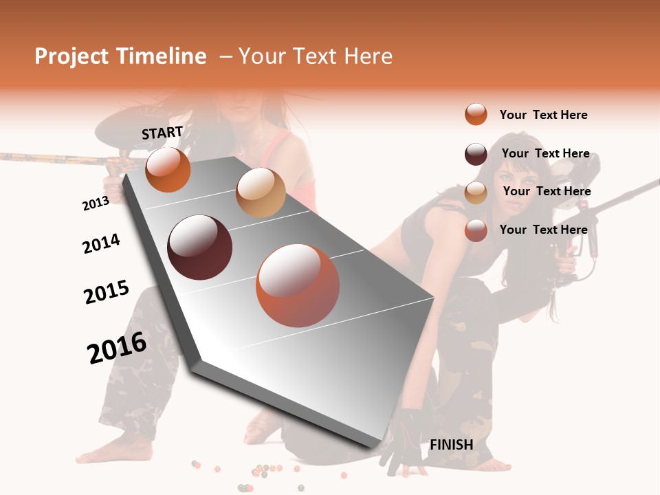 Special White War PowerPoint Template