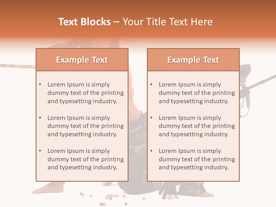 Special White War PowerPoint Template