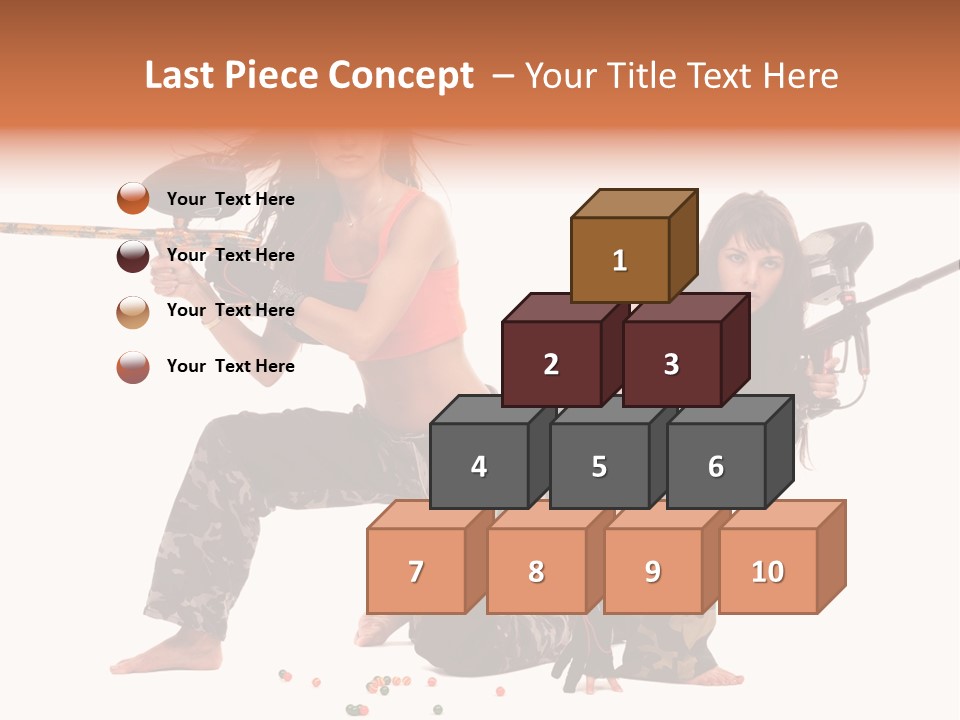 Special White War PowerPoint Template