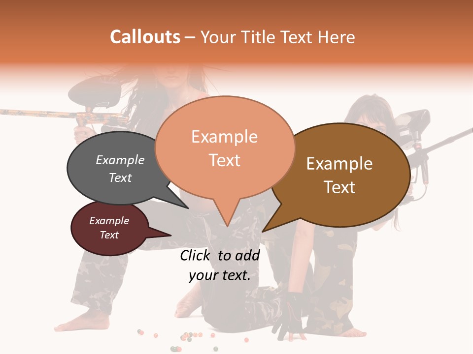 Special White War PowerPoint Template