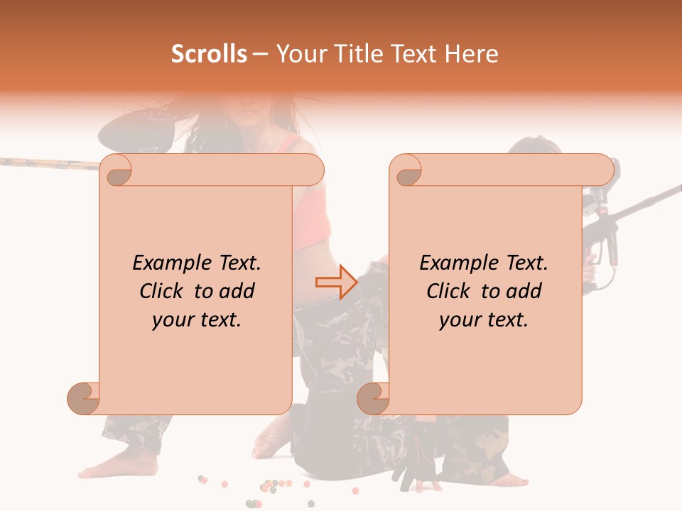 Special White War PowerPoint Template