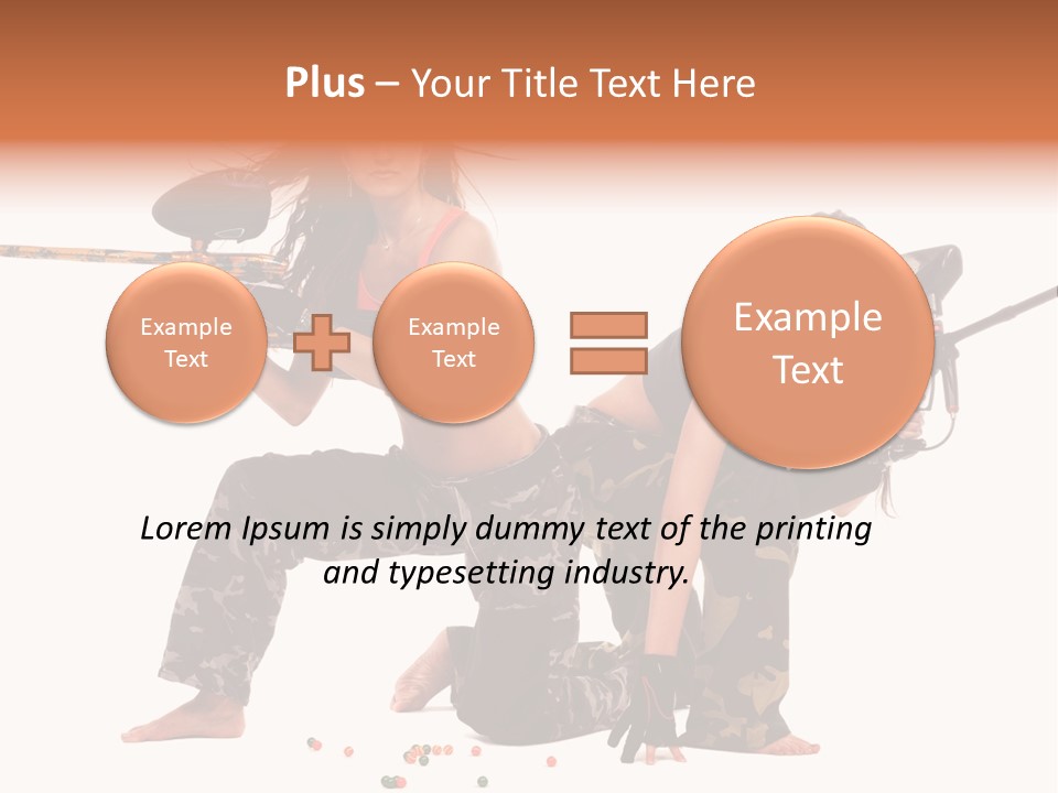 Special White War PowerPoint Template
