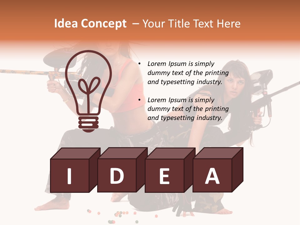 Special White War PowerPoint Template