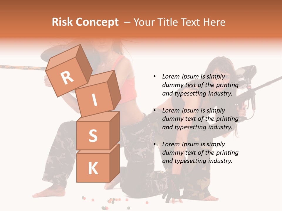 Special White War PowerPoint Template