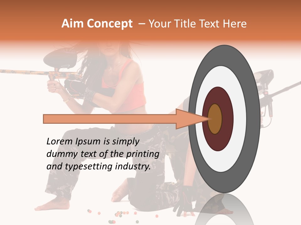 Special White War PowerPoint Template