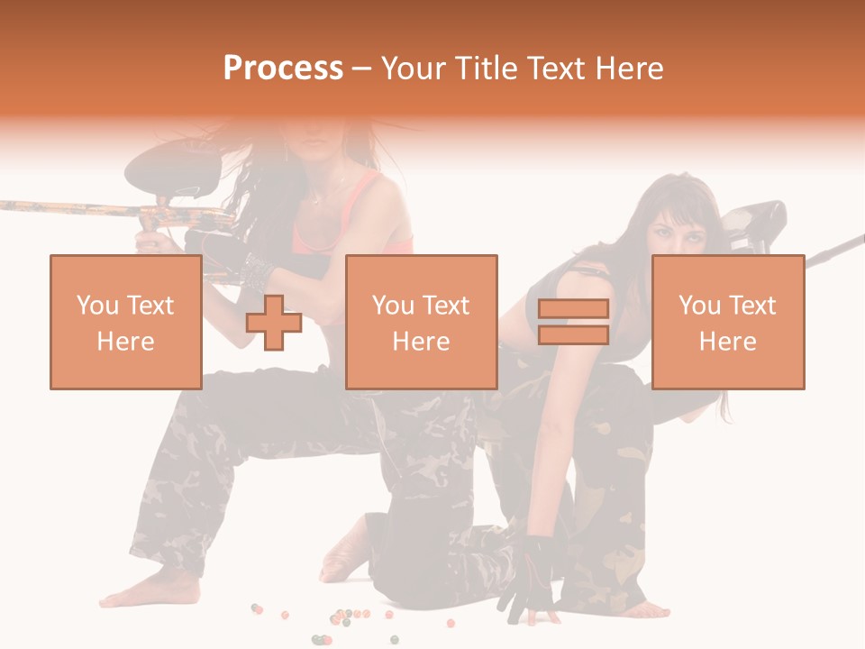 Special White War PowerPoint Template