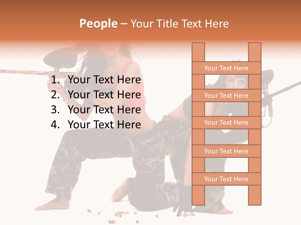 Special White War PowerPoint Template