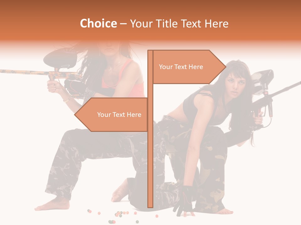 Special White War PowerPoint Template