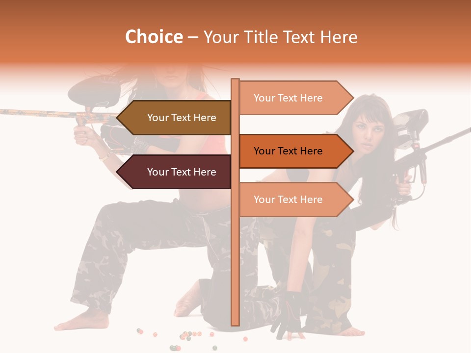 Special White War PowerPoint Template