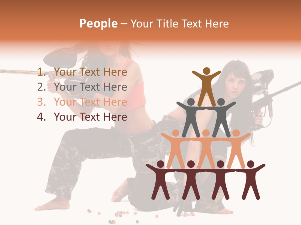 Special White War PowerPoint Template