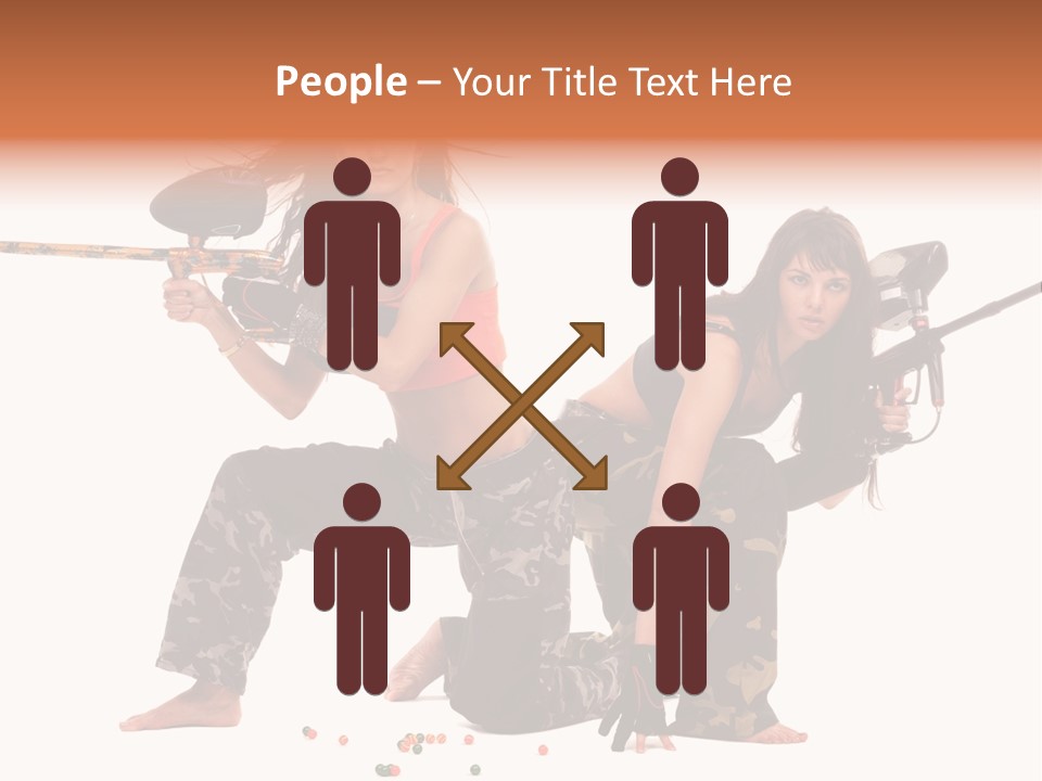 Special White War PowerPoint Template