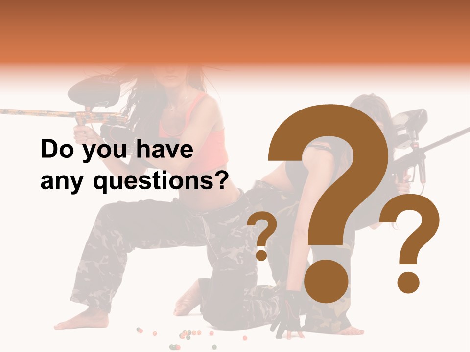 Special White War PowerPoint Template