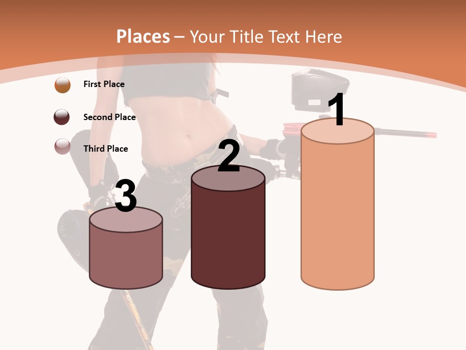 Mood Sport Girl PowerPoint Template