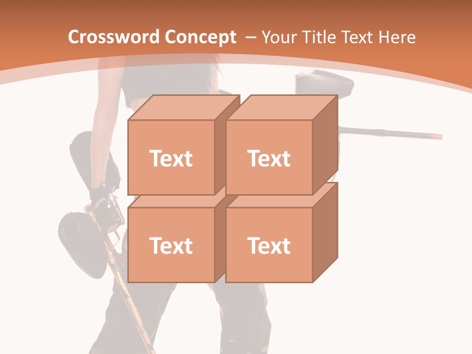 Mood Sport Girl PowerPoint Template