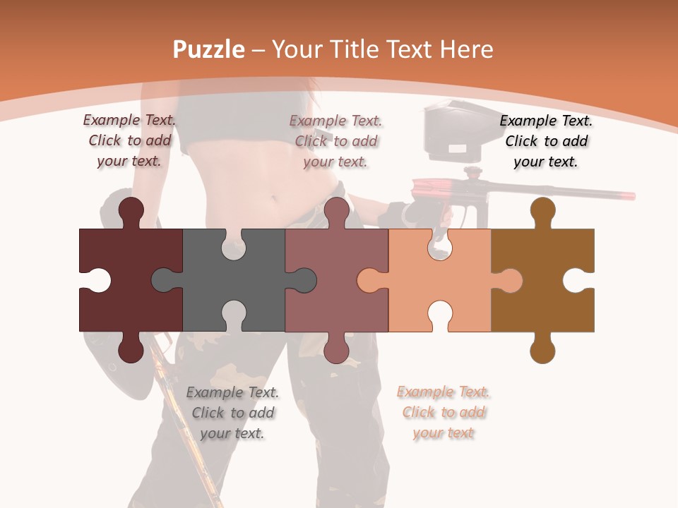 Mood Sport Girl PowerPoint Template