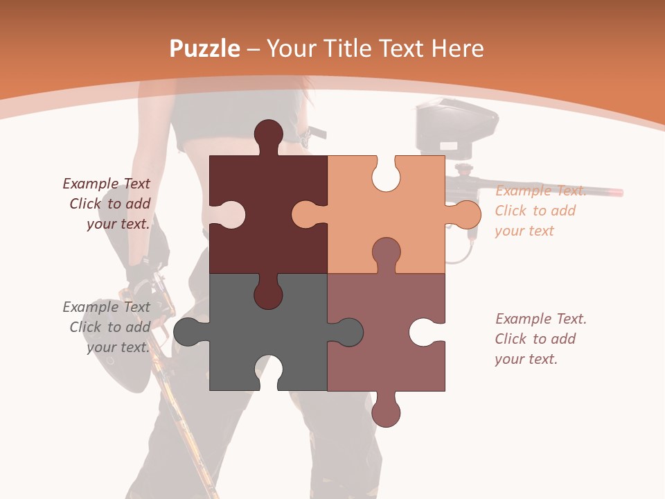 Mood Sport Girl PowerPoint Template