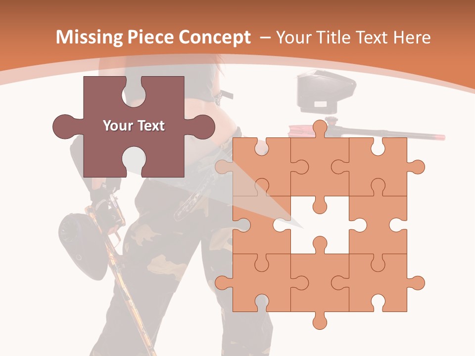 Mood Sport Girl PowerPoint Template