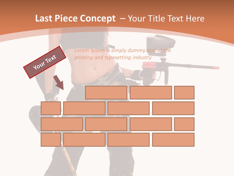 Mood Sport Girl PowerPoint Template