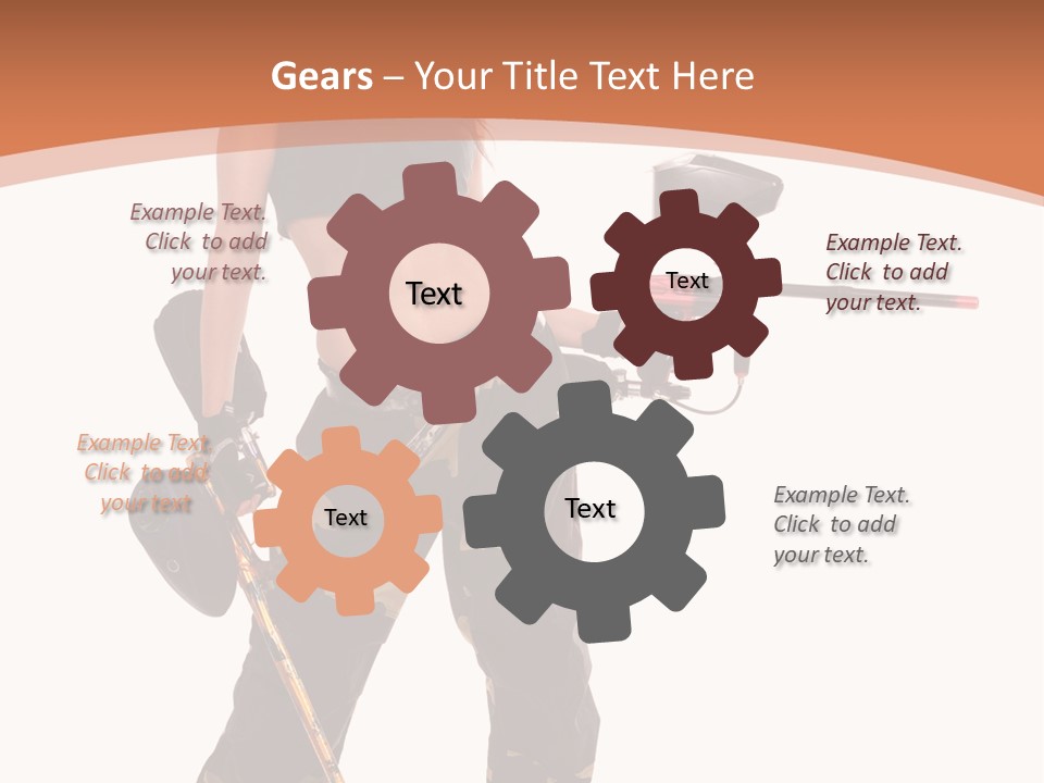 Mood Sport Girl PowerPoint Template