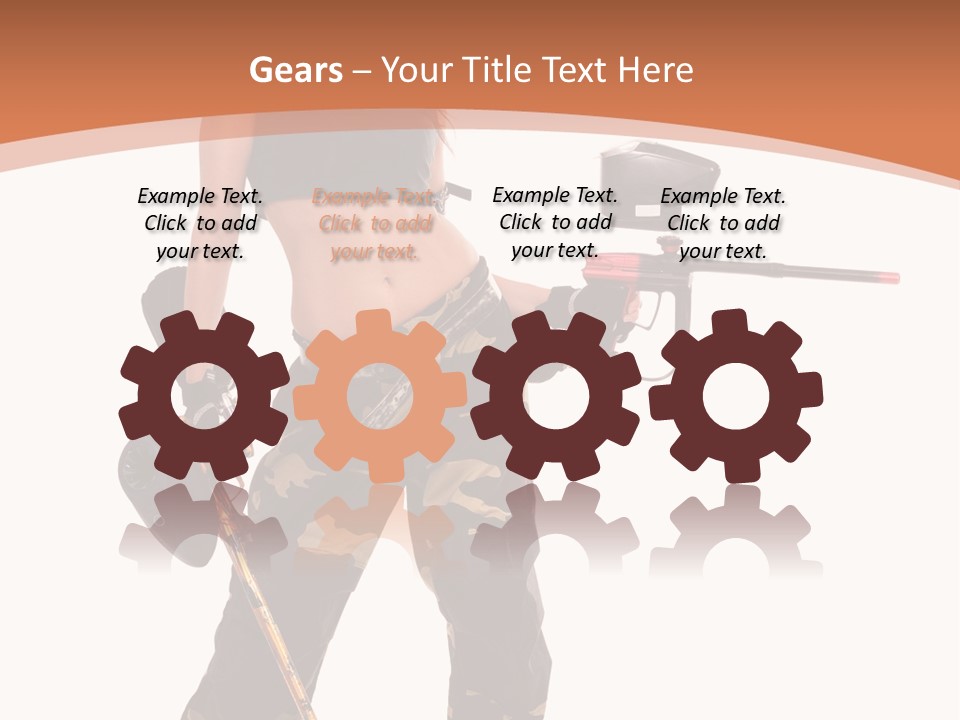 Mood Sport Girl PowerPoint Template