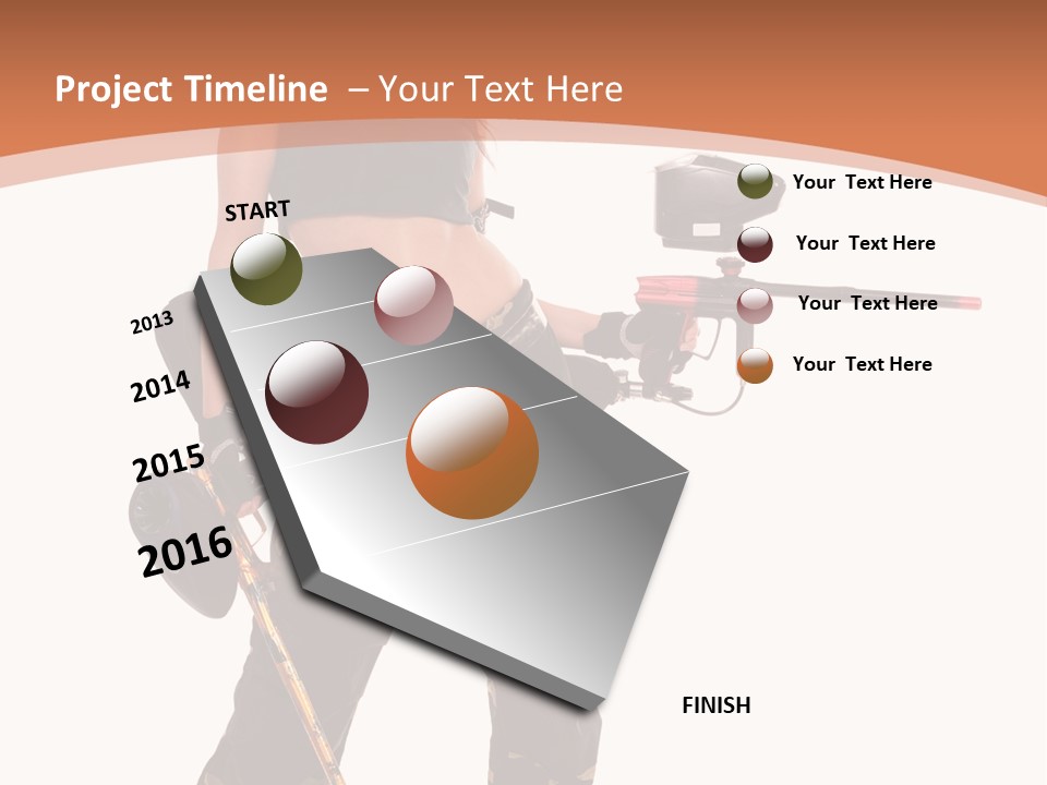 Mood Sport Girl PowerPoint Template