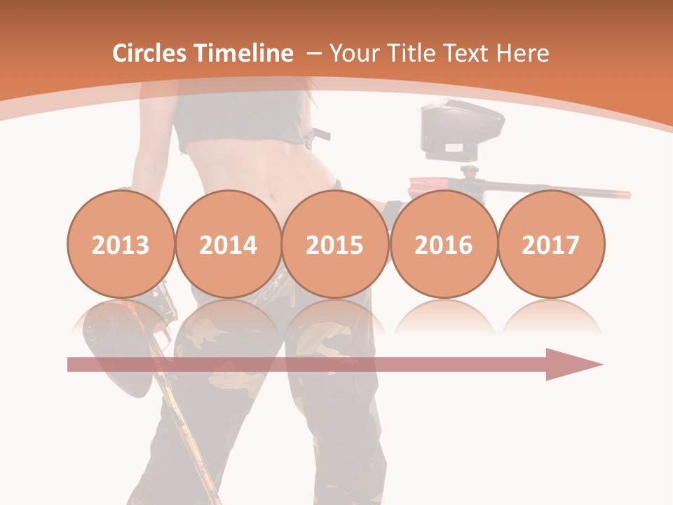 Mood Sport Girl PowerPoint Template