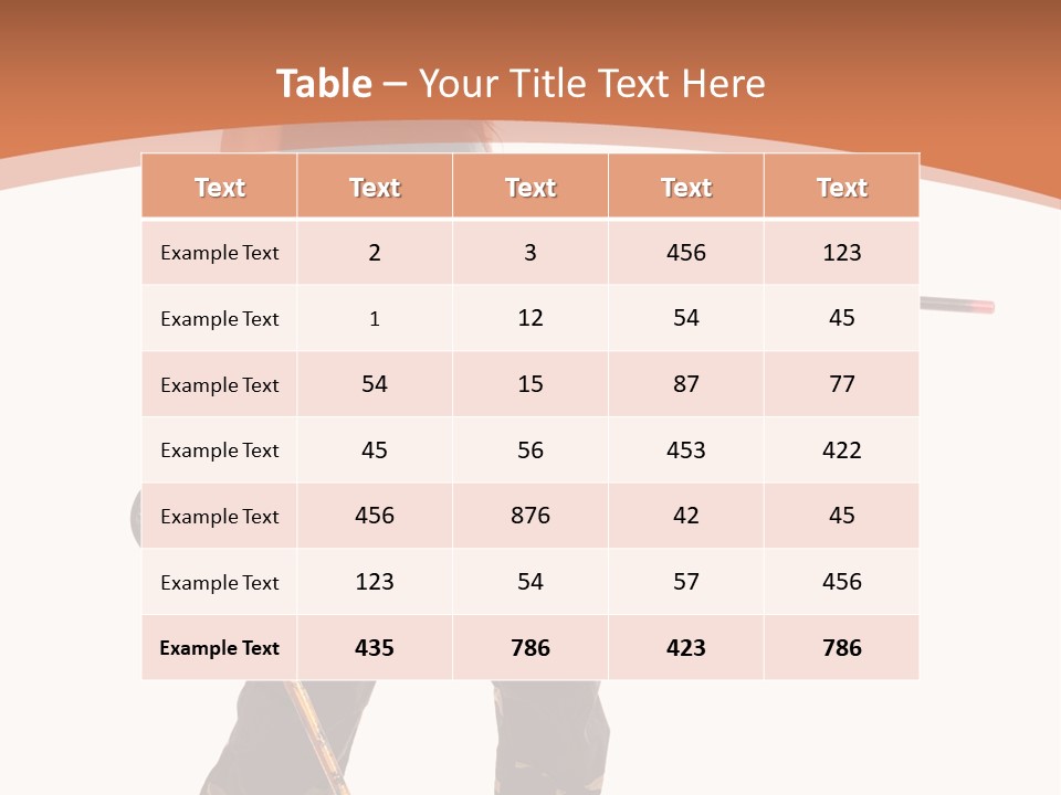 Mood Sport Girl PowerPoint Template