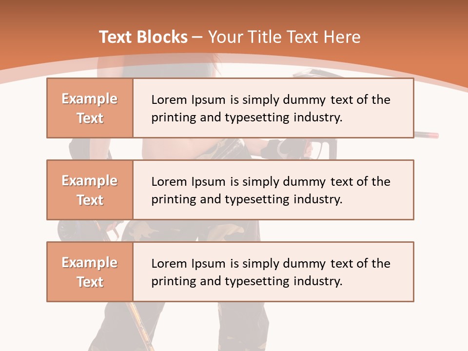 Mood Sport Girl PowerPoint Template