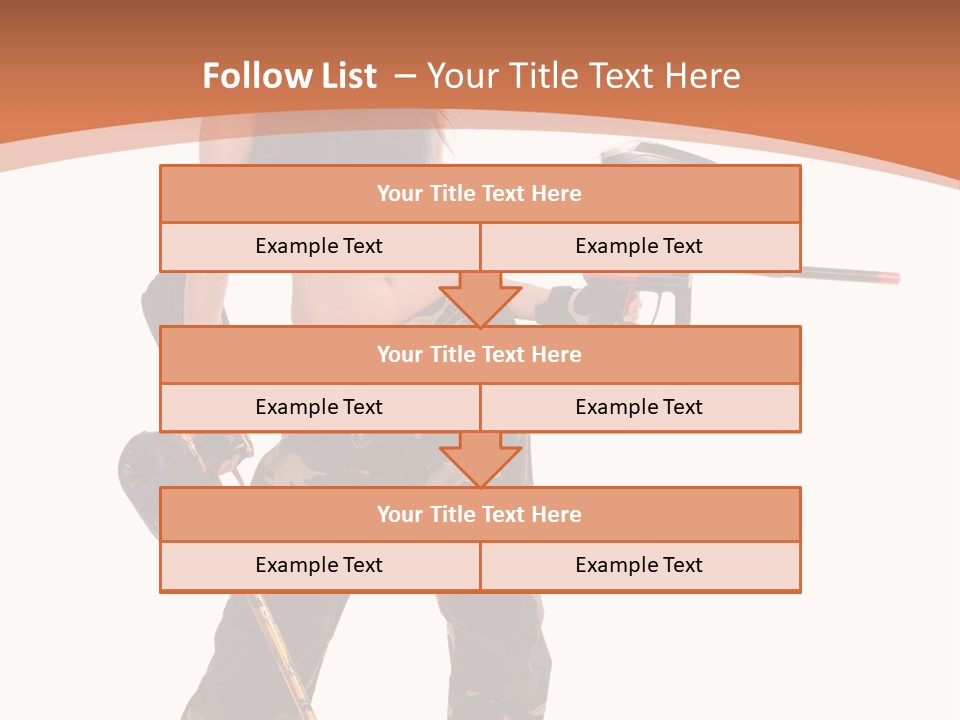 Mood Sport Girl PowerPoint Template