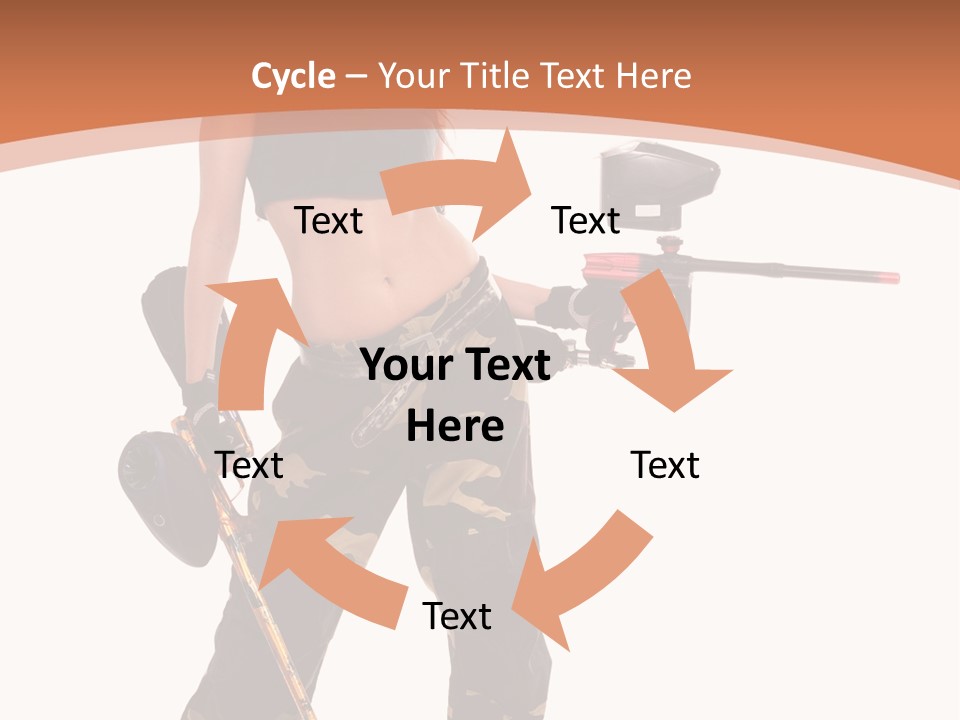 Mood Sport Girl PowerPoint Template