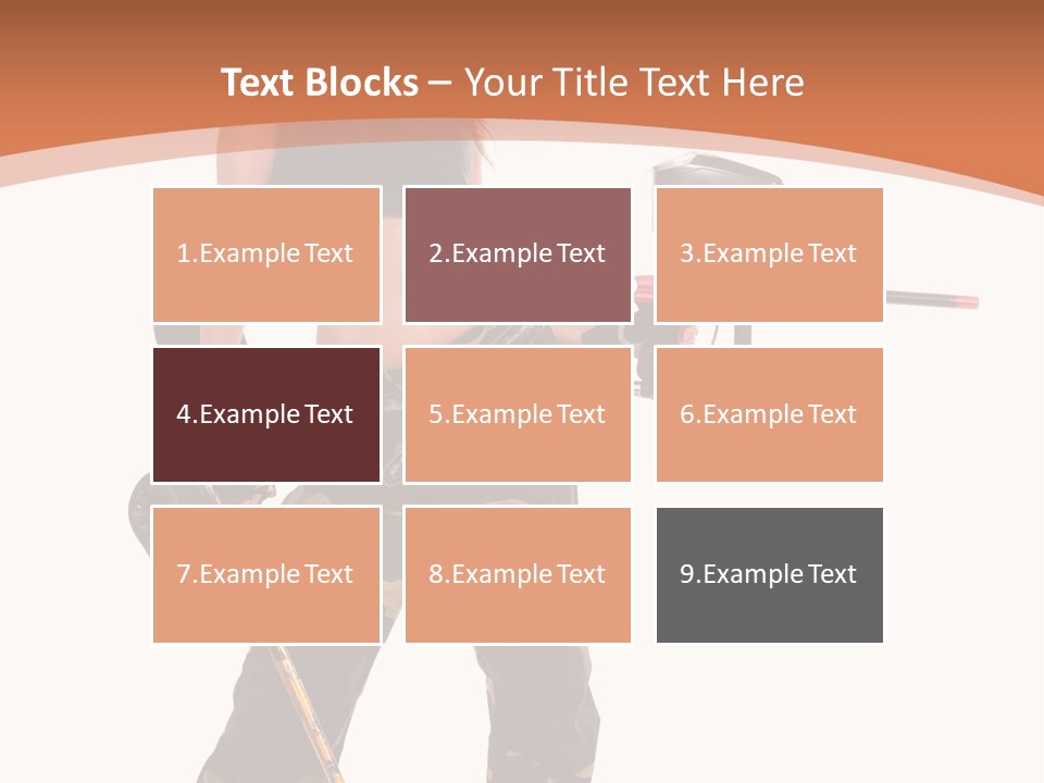 Mood Sport Girl PowerPoint Template