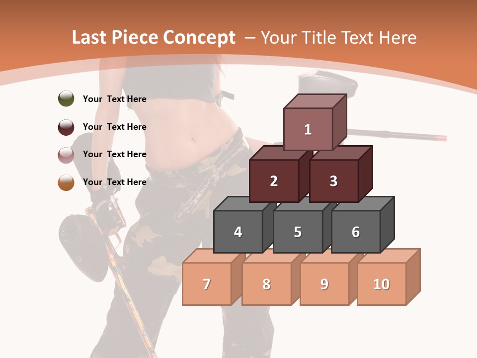 Mood Sport Girl PowerPoint Template