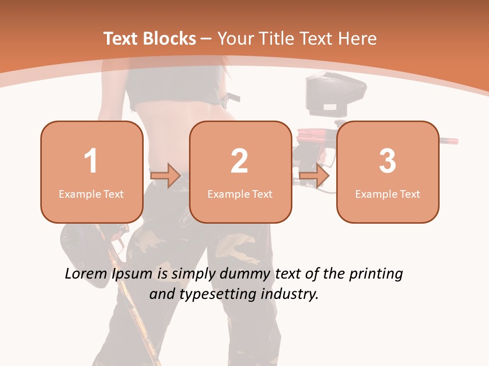 Mood Sport Girl PowerPoint Template