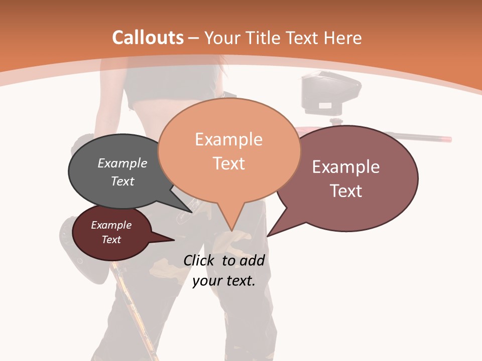 Mood Sport Girl PowerPoint Template