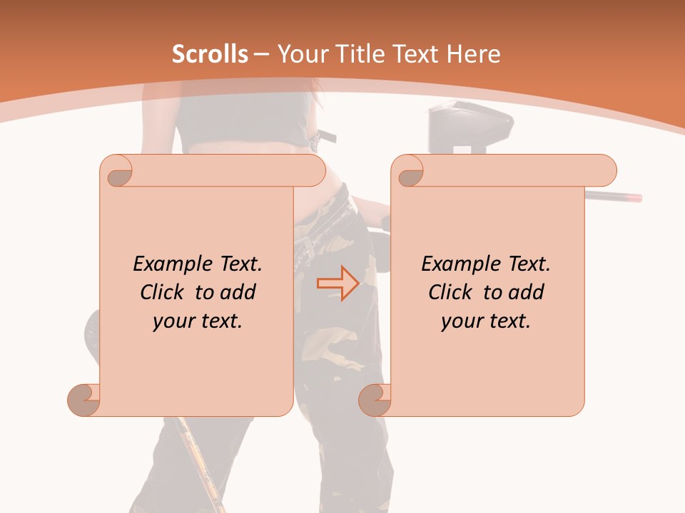 Mood Sport Girl PowerPoint Template