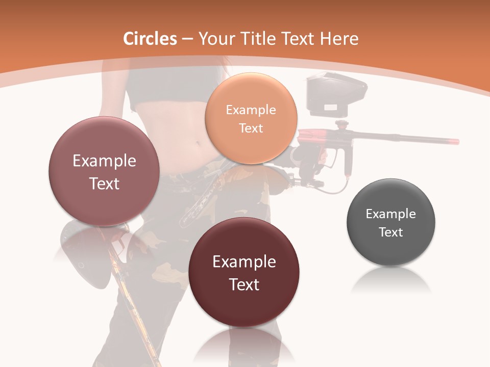 Mood Sport Girl PowerPoint Template