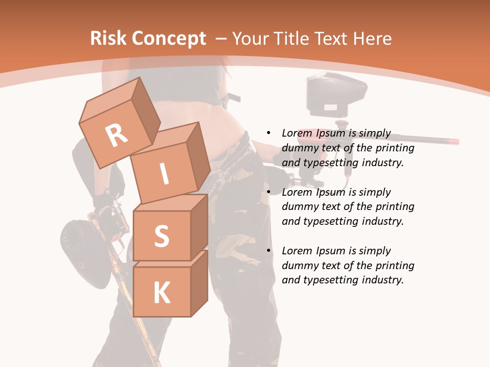 Mood Sport Girl PowerPoint Template