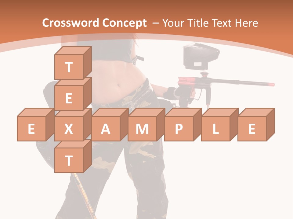 Mood Sport Girl PowerPoint Template