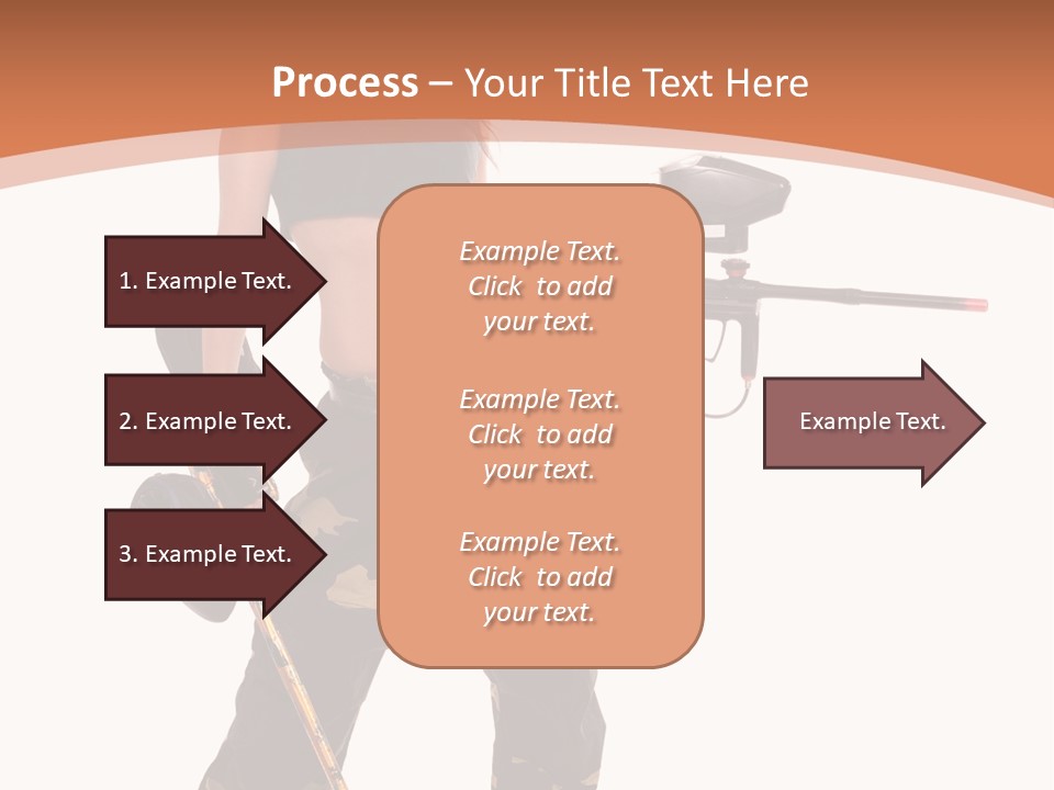 Mood Sport Girl PowerPoint Template