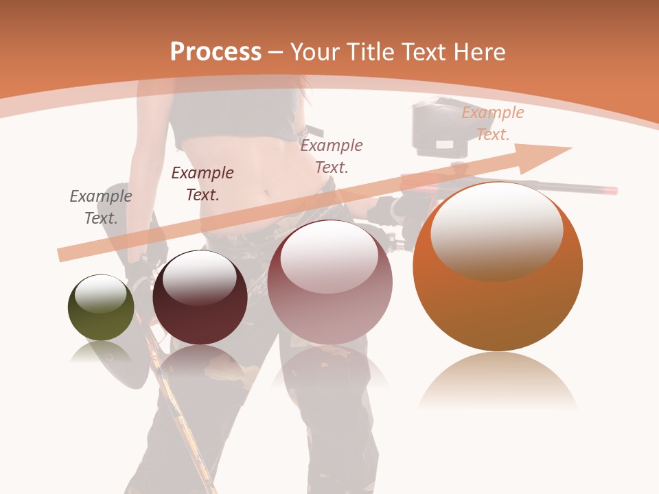 Mood Sport Girl PowerPoint Template